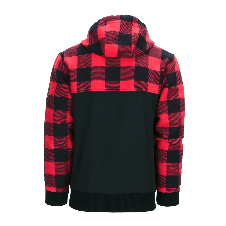 Lumbershell Jakke Sort / Rød
