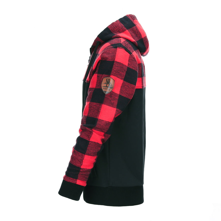Lumbershell Jakke Sort / Rød