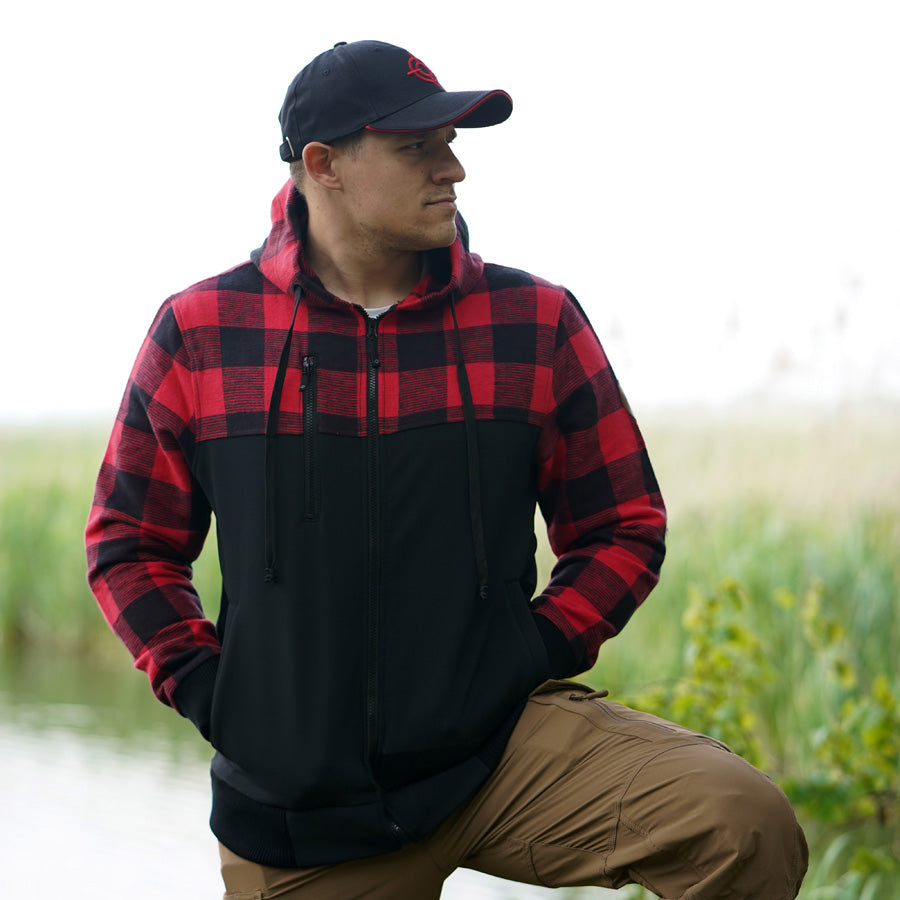 Lumbershell Jakke Sort / Rød
