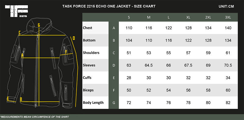 Echo One Jacket Coyote by TF-2215