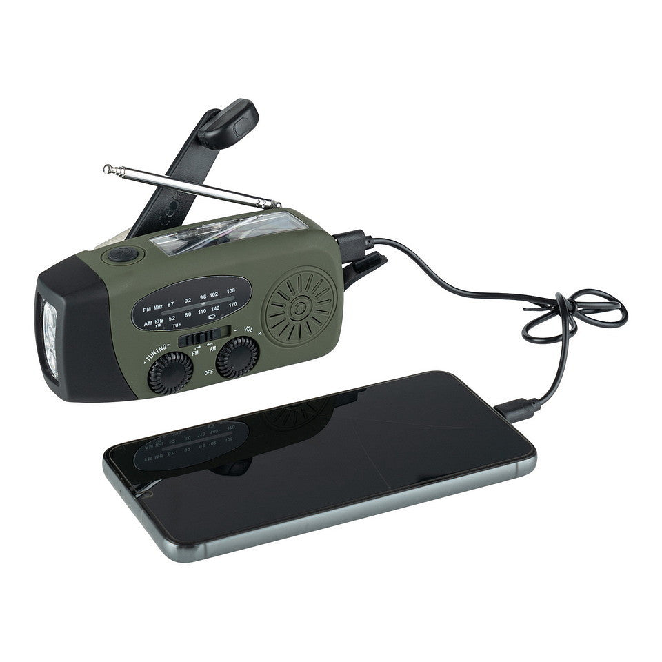 Nød radio med håndsving by Fosco