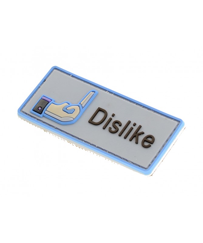 PATCH Dislike pvc (med velcro bagside)