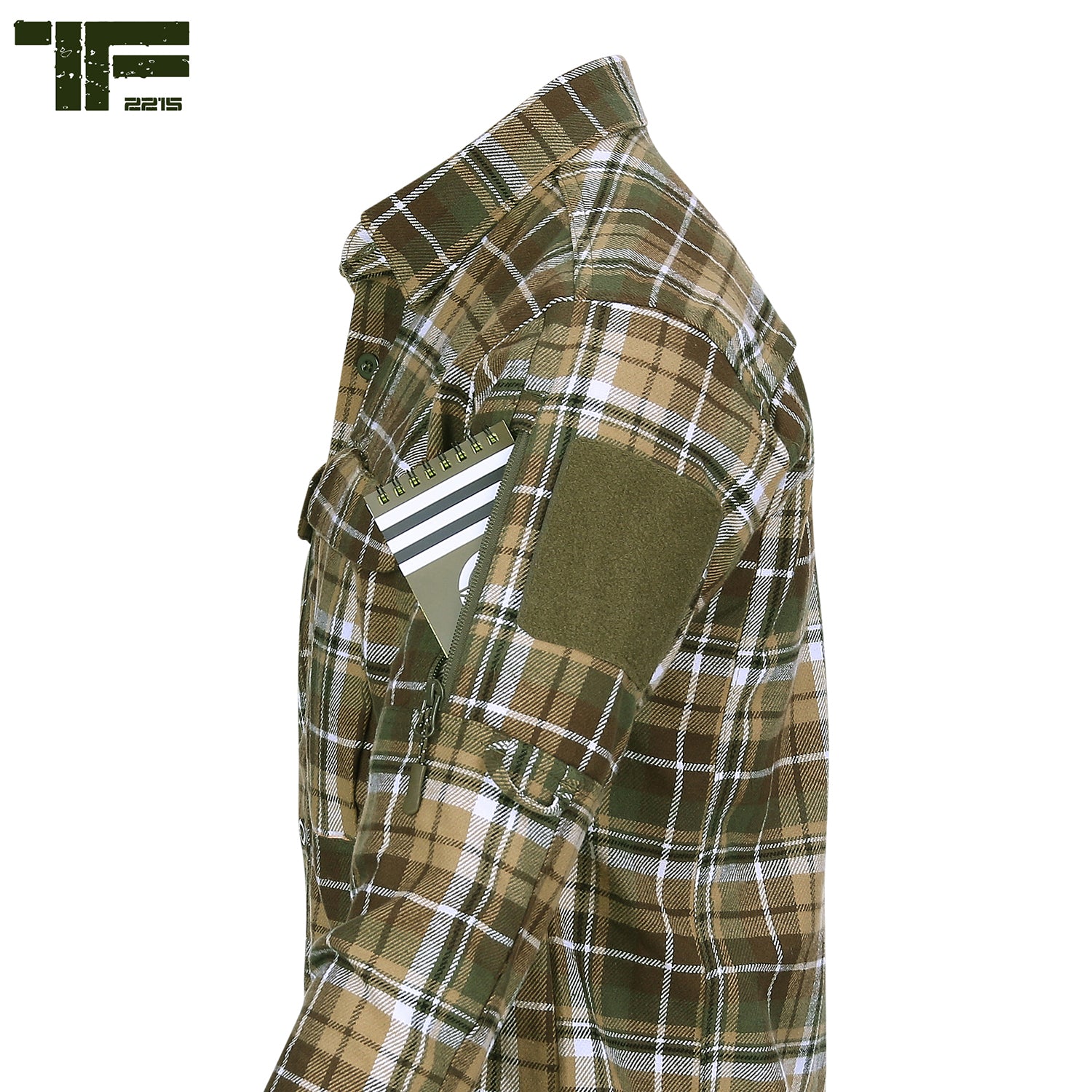 Contractor Flannel Skjorte Brun by TF-2215
