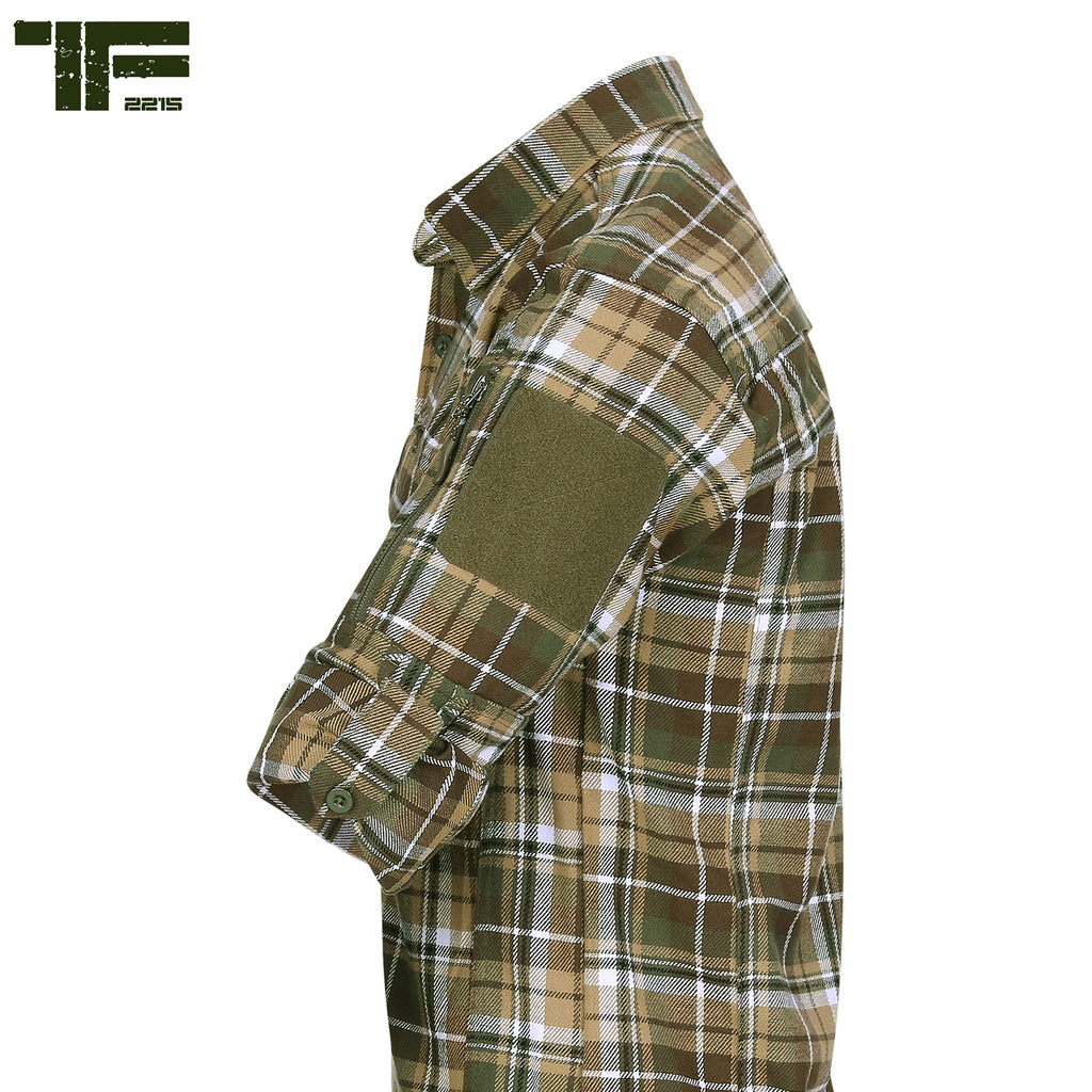 Contractor Flannel Skjorte Brun by TF-2215