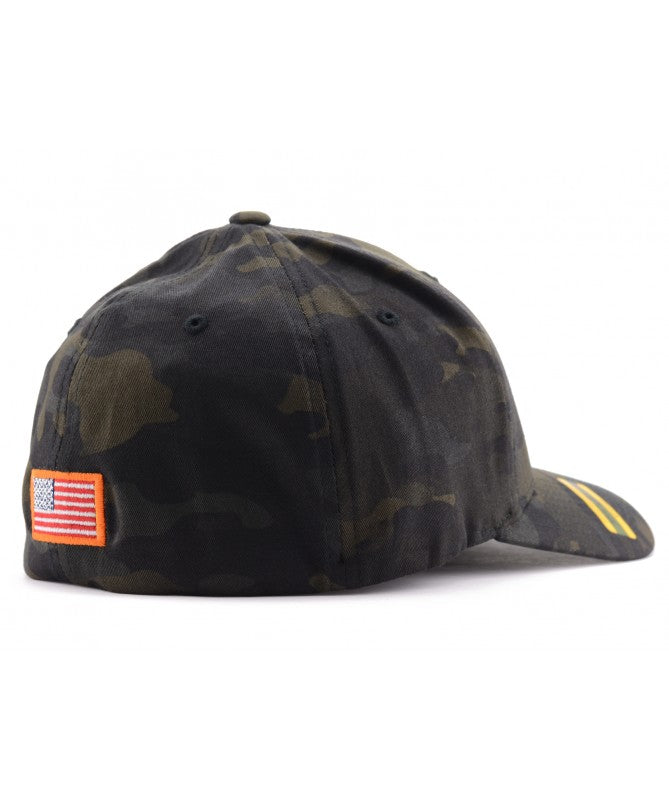 BRAVO SEAL TEAM Flexfit® Cap Multicam Sort