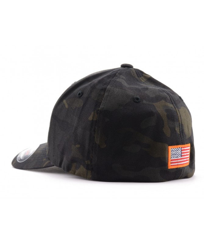 BRAVO SEAL TEAM Flexfit® Cap Multicam Sort