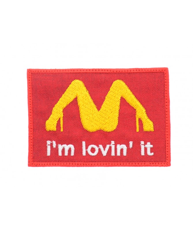 PATCH I'm Lovin'It (med velcro bagside)