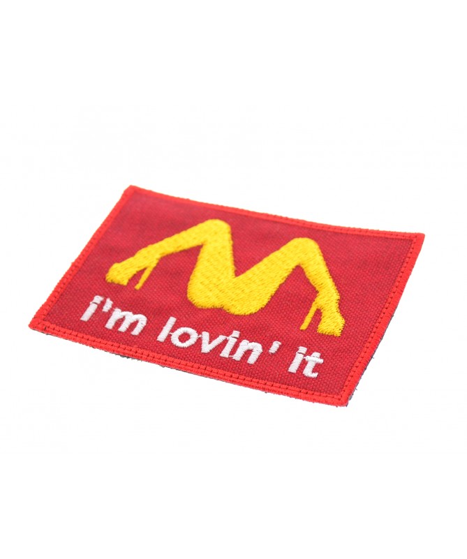 PATCH I'm Lovin'It (med velcro bagside)