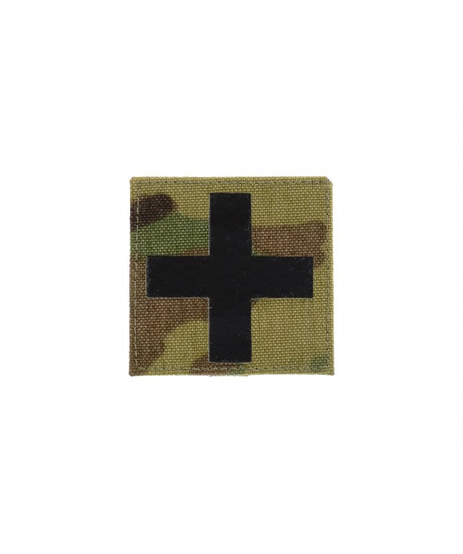 PATCH Medic Cross IR Lasercut (med velcro bagside)