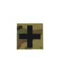 PATCH Medic Cross IR Lasercut (med velcro bagside)