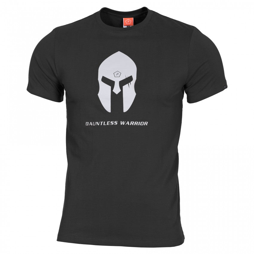 Ageron Spartan Helmet T-shirt Sort by Pentagon Tactical